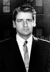 Black and white shot of Albert DeSalvo facing the camera.