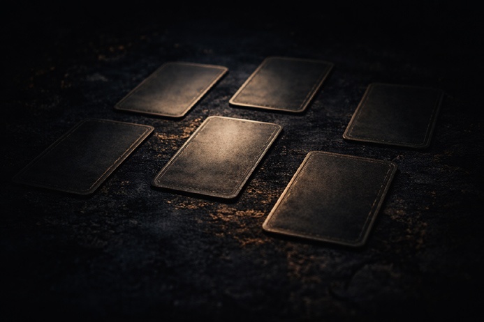 The Sun Tarot Card Meaning explored through a symbolic spread arrangement on a dark reading table