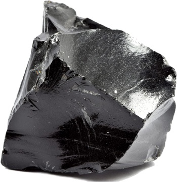 Black Obsidian raw crystals