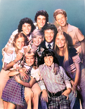 Florence Henderson as Carol Brady during her television career before becoming a certified hypnotherapist.