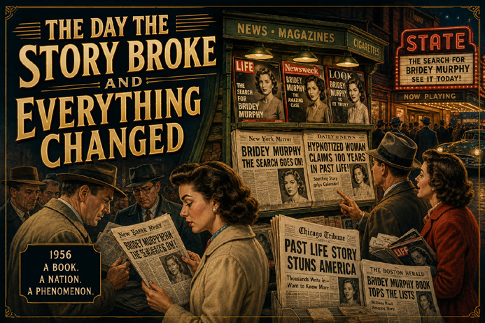 Newspapers and movie theaters spread the Bridey Murphy story across America.