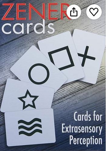 Zener Cards deck featured in our Zener cards review